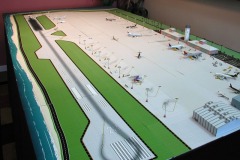 1:500 Model Airport Tropical Single Runway